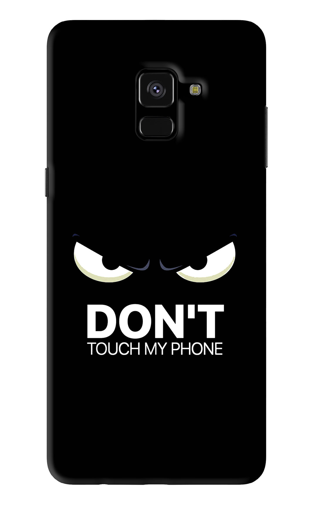Don'T Touch My Phone Samsung Galaxy A8 Plus Back Skin Wrap