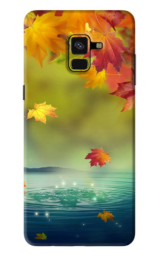 Flowers 1 Samsung Galaxy A8 Plus Back Skin Wrap