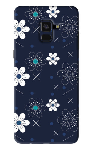 Flowers 4 Samsung Galaxy A8 Plus Back Skin Wrap