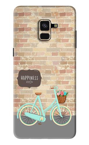 Happiness Artwork Samsung Galaxy A8 Plus Back Skin Wrap