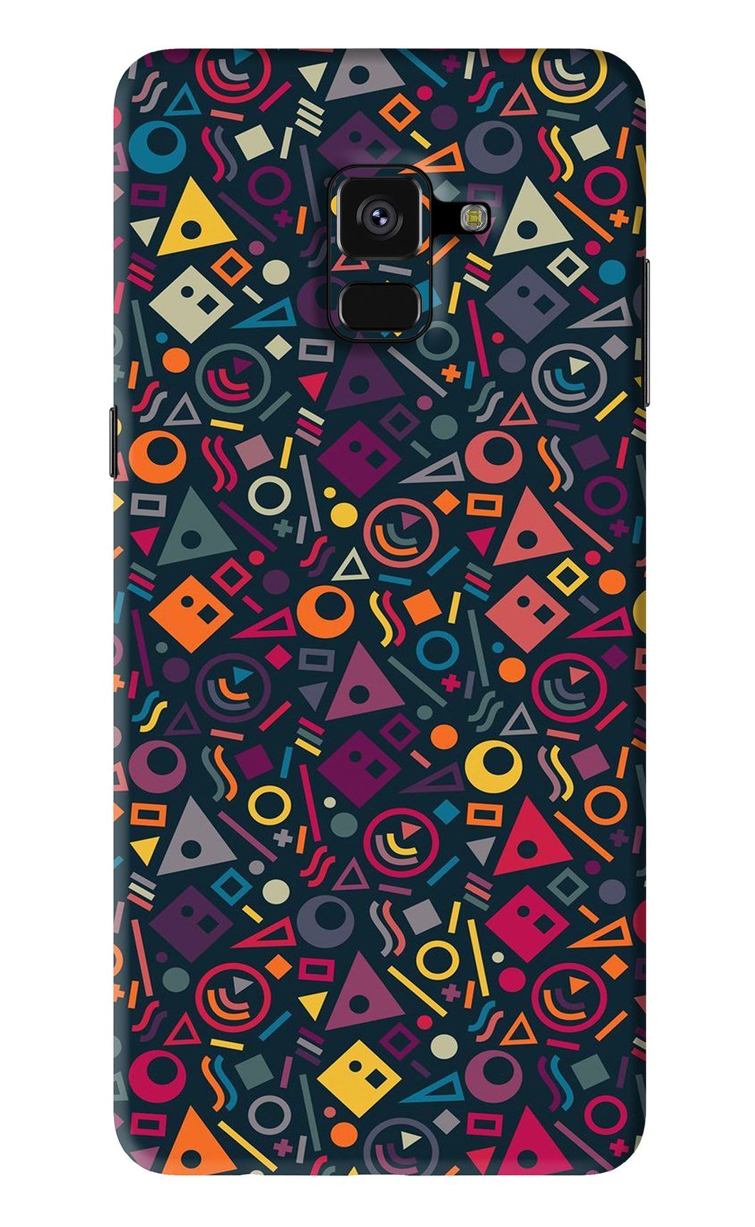 Geometric Abstract Samsung Galaxy A8 Plus Back Skin Wrap