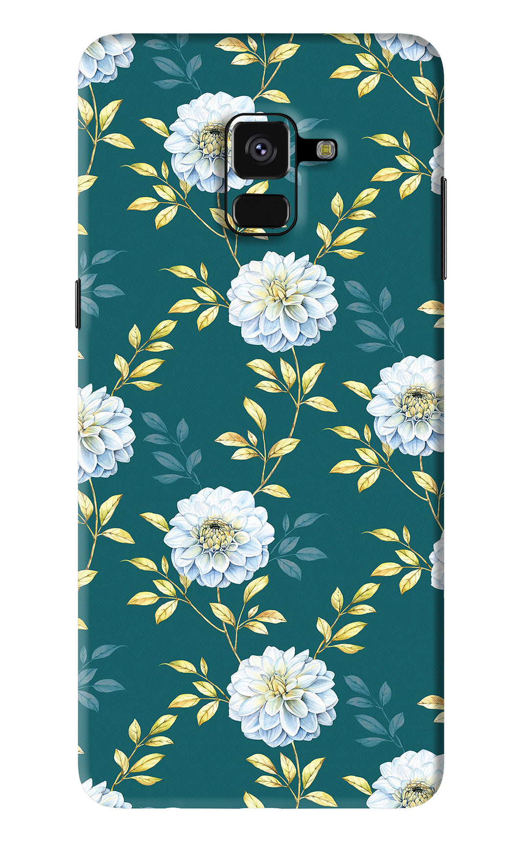 Flowers 5 Samsung Galaxy A8 Plus Back Skin Wrap