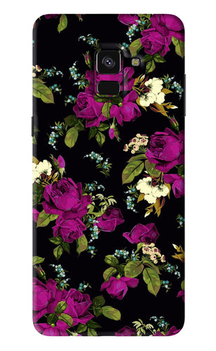Flowers 3 Samsung Galaxy A8 Plus Back Skin Wrap