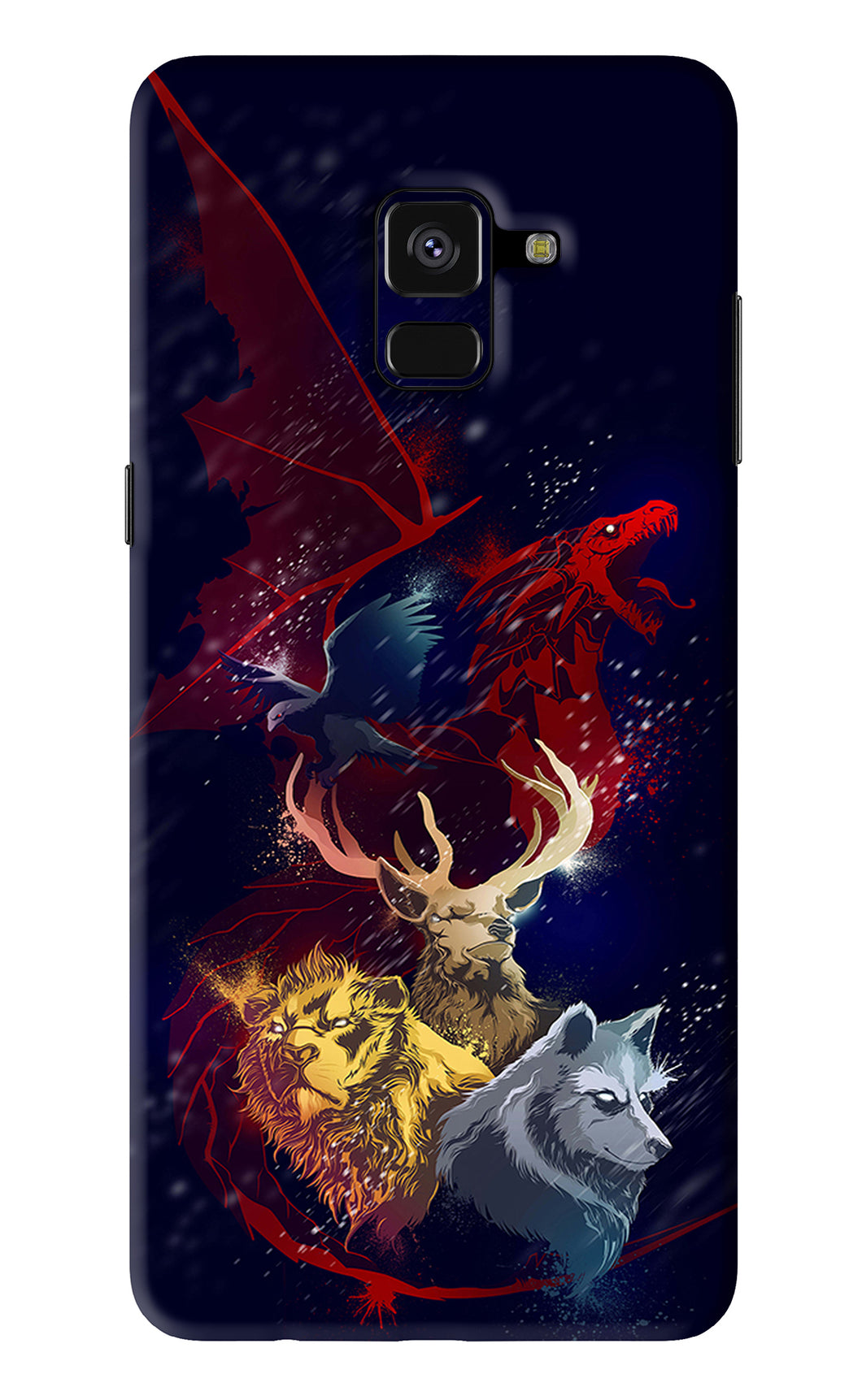 Game Of Thrones Samsung Galaxy A8 Plus Back Skin Wrap