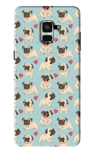 Pug Dog Samsung Galaxy A8 Plus Back Skin Wrap