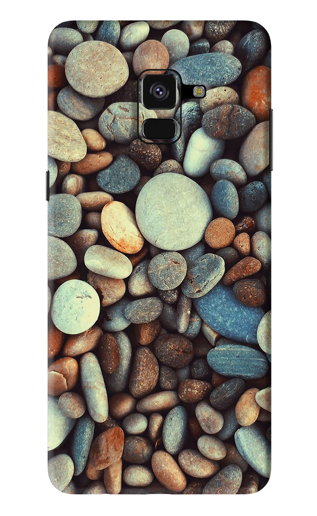 Pebble Samsung Galaxy A8 Plus Back Skin Wrap