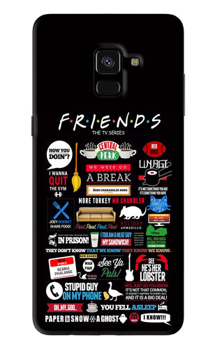 FRIENDS Samsung Galaxy A8 Plus Back Skin Wrap