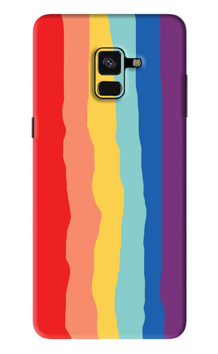 Rainbow Samsung Galaxy A8 Plus Back Skin Wrap