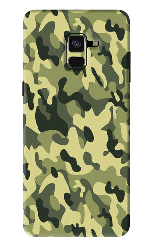 Camouflage Samsung Galaxy A8 Plus Back Skin Wrap