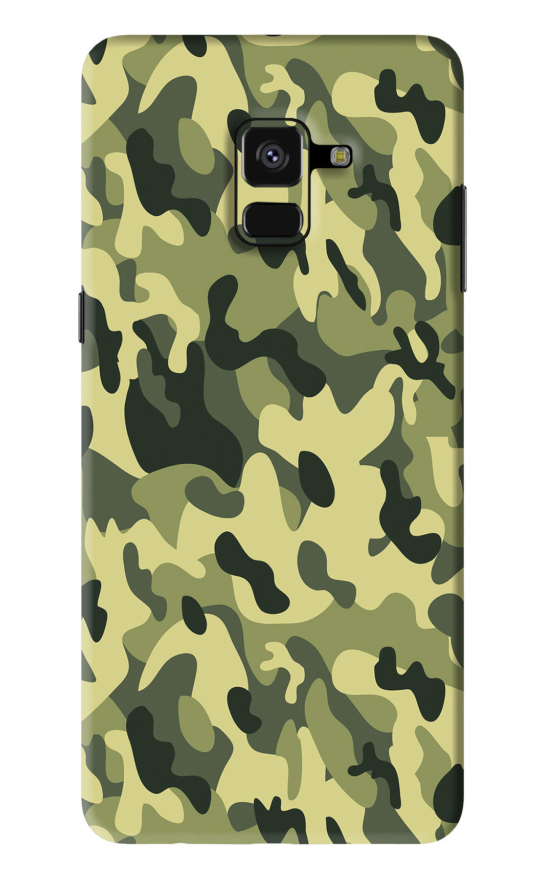 Camouflage Samsung Galaxy A8 Plus Back Skin Wrap