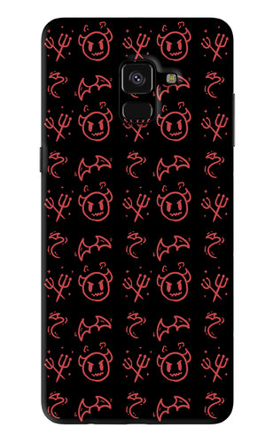 Devil Samsung Galaxy A8 Plus Back Skin Wrap