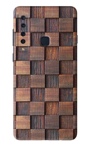 Wooden Cube Design Samsung Galaxy A9 Back Skin Wrap