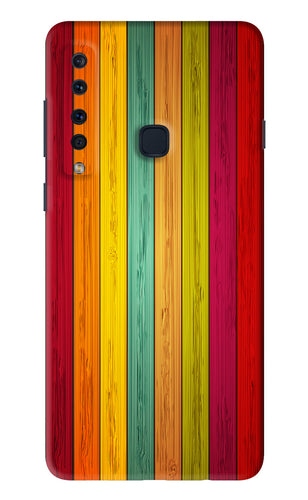 Multicolor Wooden Samsung Galaxy A9 Back Skin Wrap