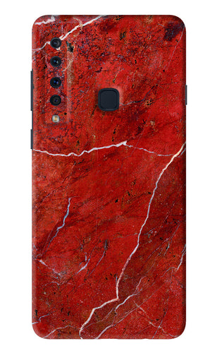 Red Marble Design Samsung Galaxy A9 Back Skin Wrap