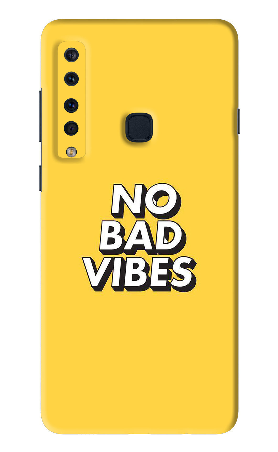 No Bad Vibes Samsung Galaxy A9 Back Skin Wrap