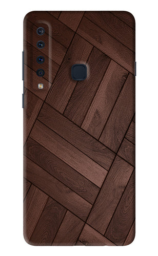 Wooden Texture Design Samsung Galaxy A9 Back Skin Wrap
