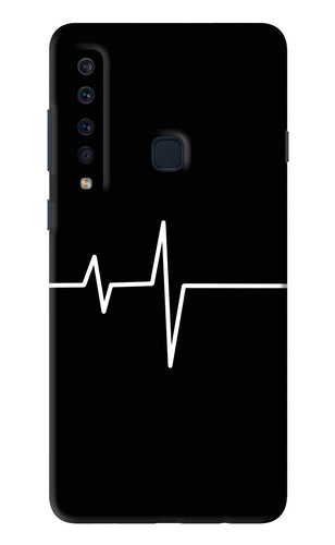 Heart Beats Samsung Galaxy A9 Back Skin Wrap