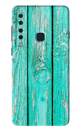 Blue Wood Samsung Galaxy A9 Back Skin Wrap