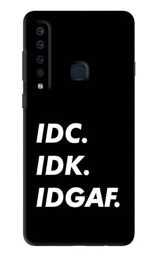 Idc Idk Idgaf Samsung Galaxy A9 Back Skin Wrap