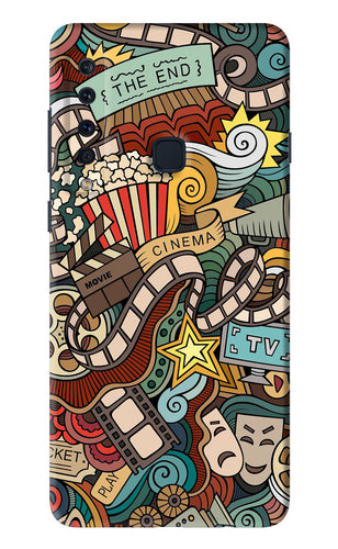 Cinema Abstract Samsung Galaxy A9 Back Skin Wrap