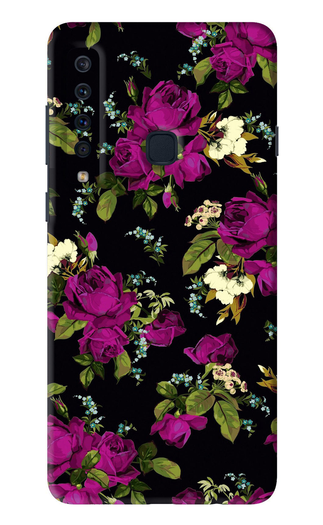 Flowers 3 Samsung Galaxy A9 Back Skin Wrap