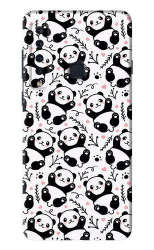 Cute Panda Samsung Galaxy A9 Back Skin Wrap