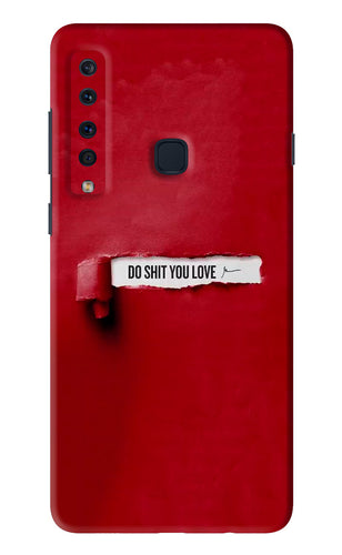 Do Shit You Love Samsung Galaxy A9 Back Skin Wrap