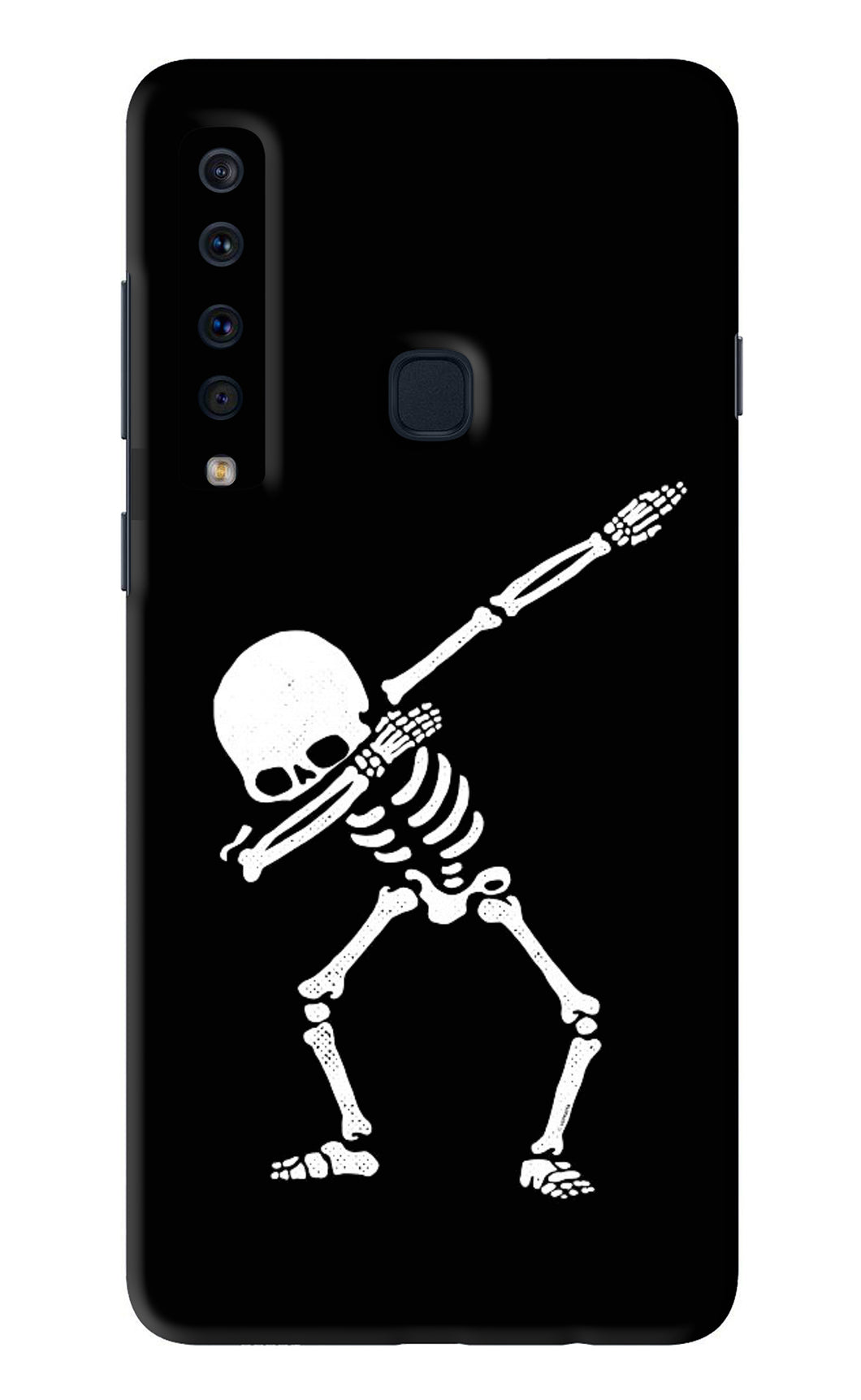 Dabbing Skeleton Art Samsung Galaxy A9 Back Skin Wrap