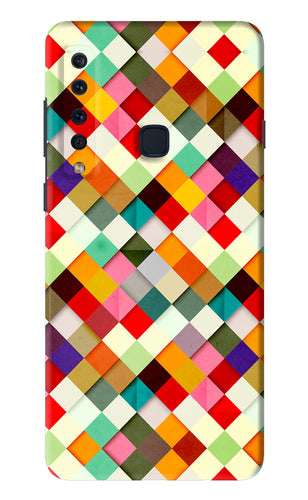 Geometric Abstract Colorful Samsung Galaxy A9 Back Skin Wrap