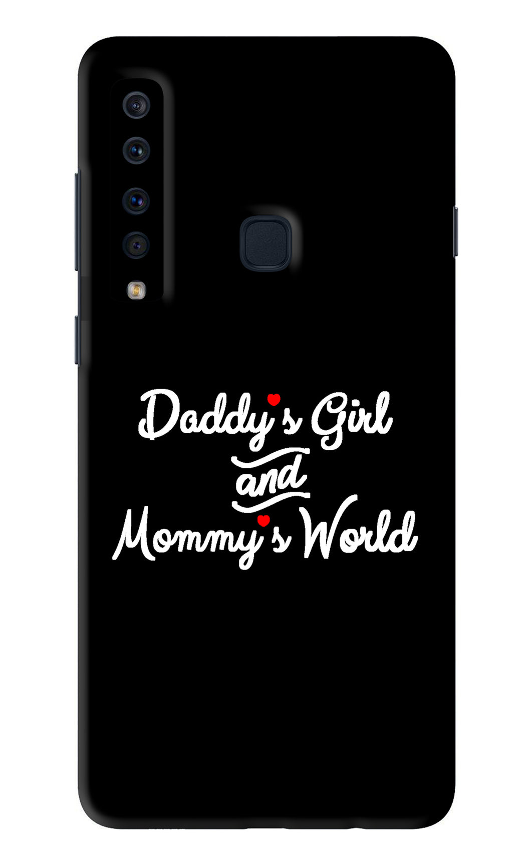 Daddy's Girl and Mommy's World Samsung Galaxy A9 Back Skin Wrap