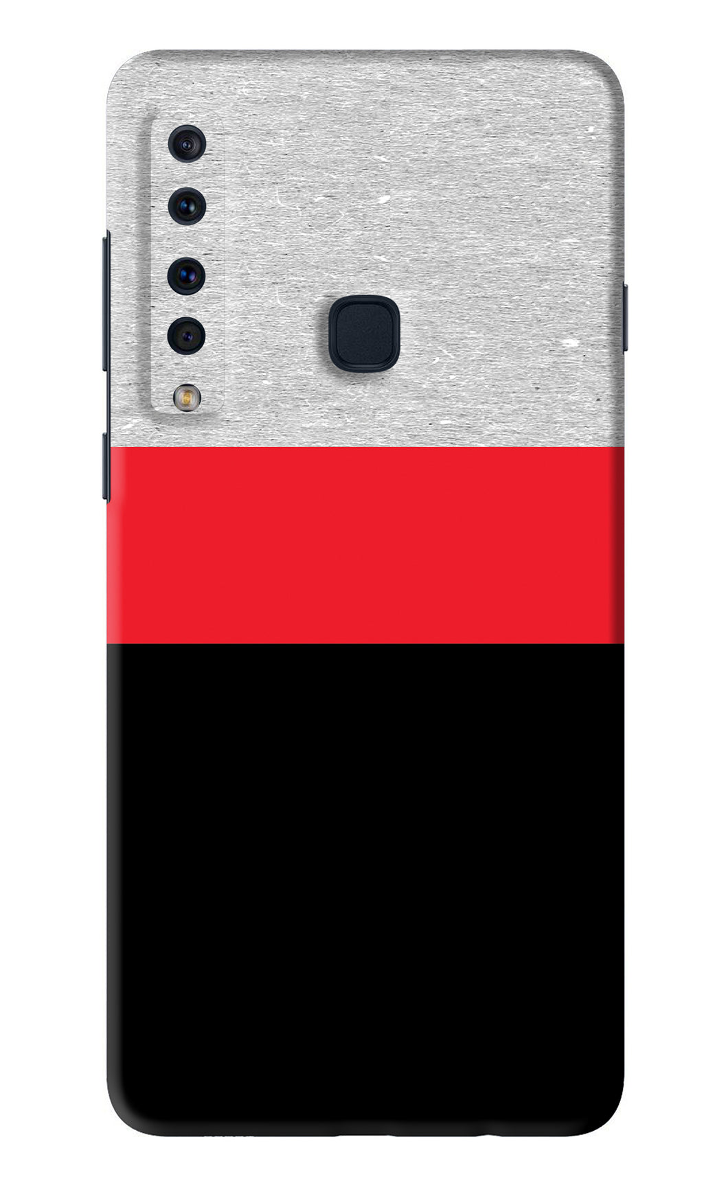 Tri Color Pattern Samsung Galaxy A9 Back Skin Wrap