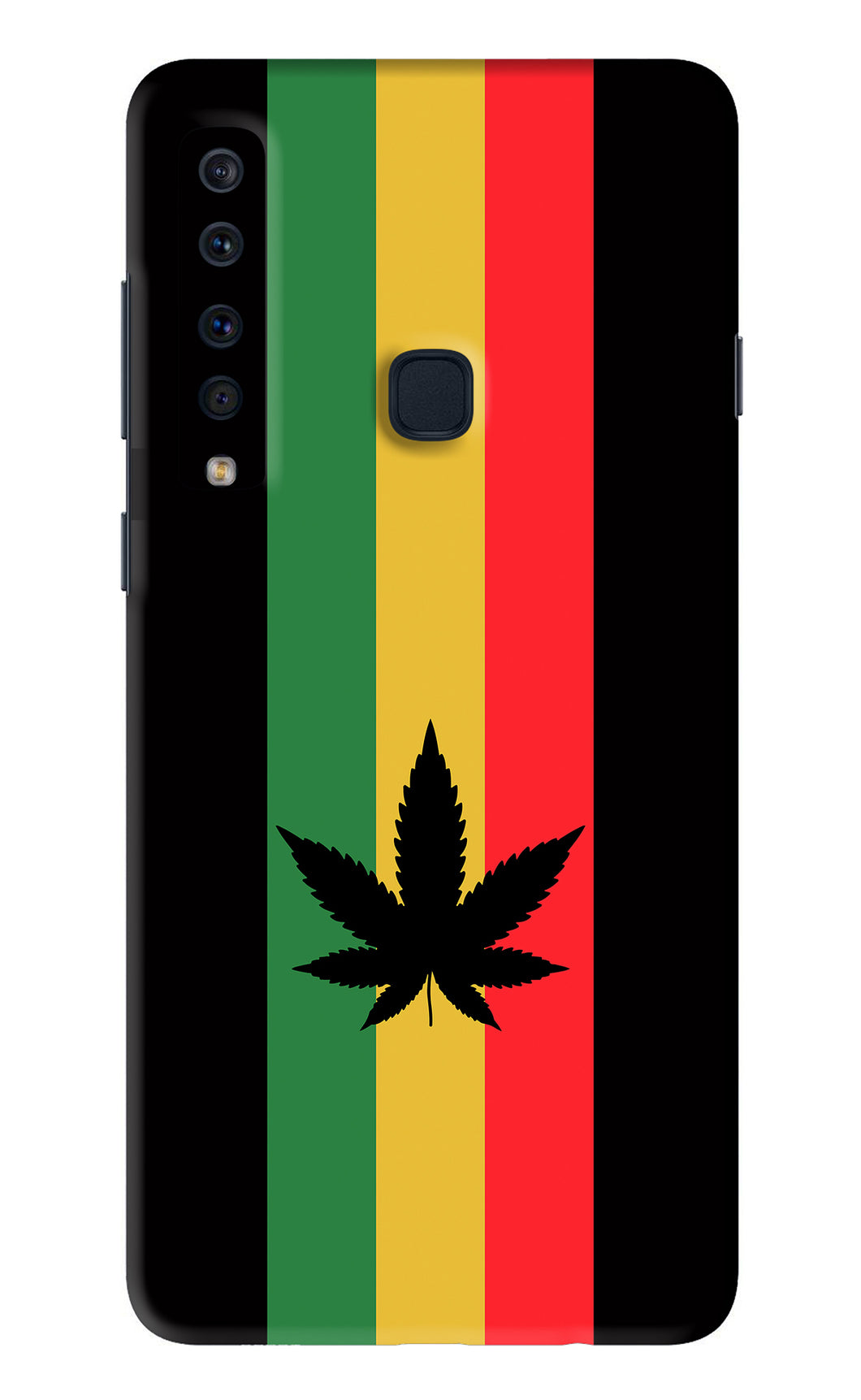 Weed Flag Samsung Galaxy A9 Back Skin Wrap