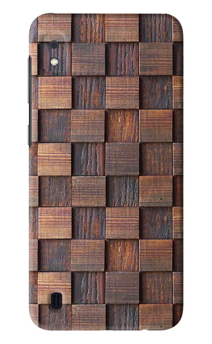 Wooden Cube Design Samsung Galaxy A10 Back Skin Wrap