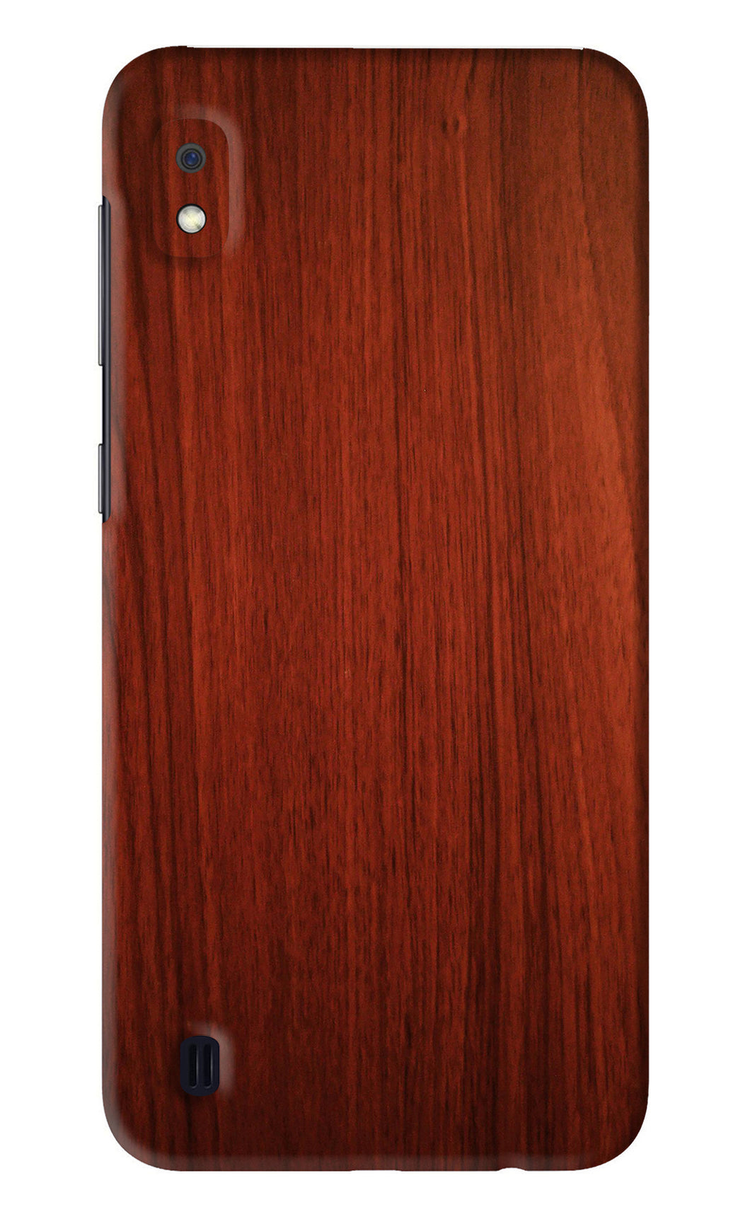 Wooden Plain Pattern Samsung Galaxy A10 Back Skin Wrap