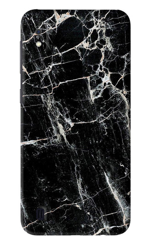 Black Marble Texture 1 Samsung Galaxy A10 Back Skin Wrap