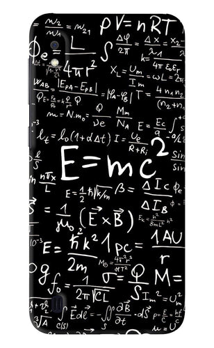 Physics Albert Einstein Formula Samsung Galaxy A10 Back Skin Wrap