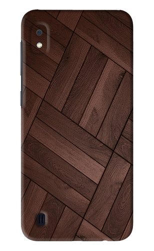 Wooden Texture Design Samsung Galaxy A10 Back Skin Wrap