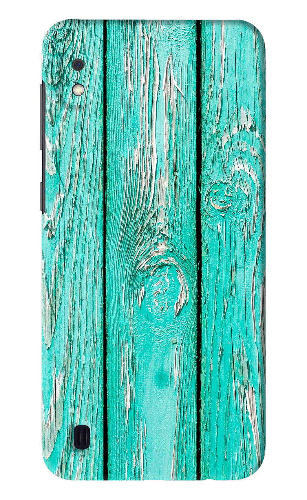 Blue Wood Samsung Galaxy A10 Back Skin Wrap