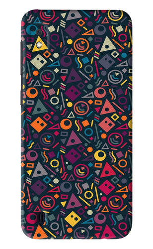 Geometric Abstract Samsung Galaxy A10 Back Skin Wrap