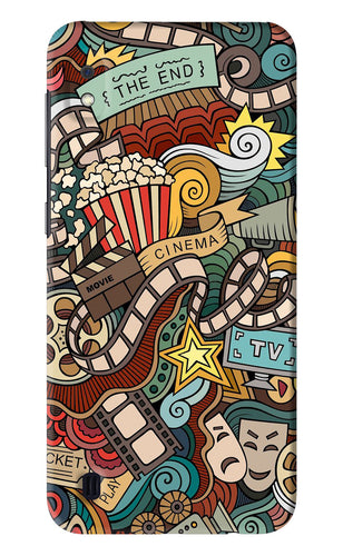 Cinema Abstract Samsung Galaxy A10 Back Skin Wrap