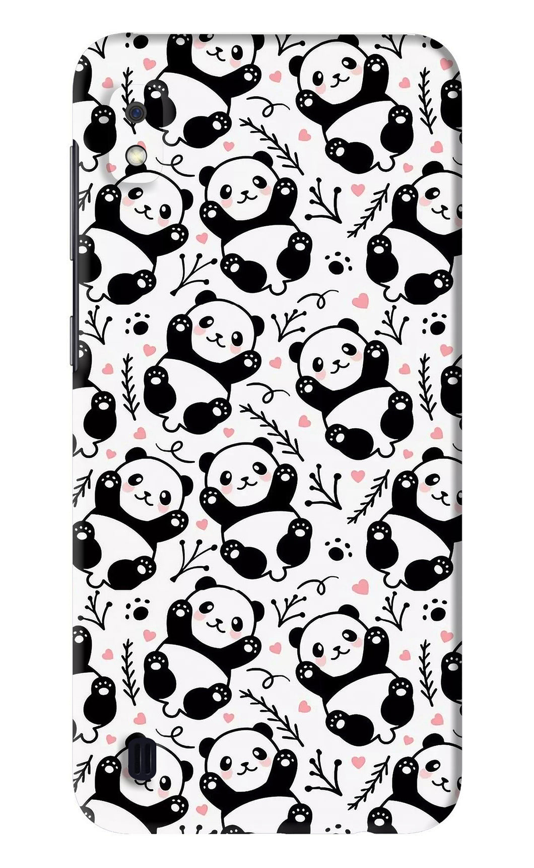 Cute Panda Samsung Galaxy A10 Back Skin Wrap