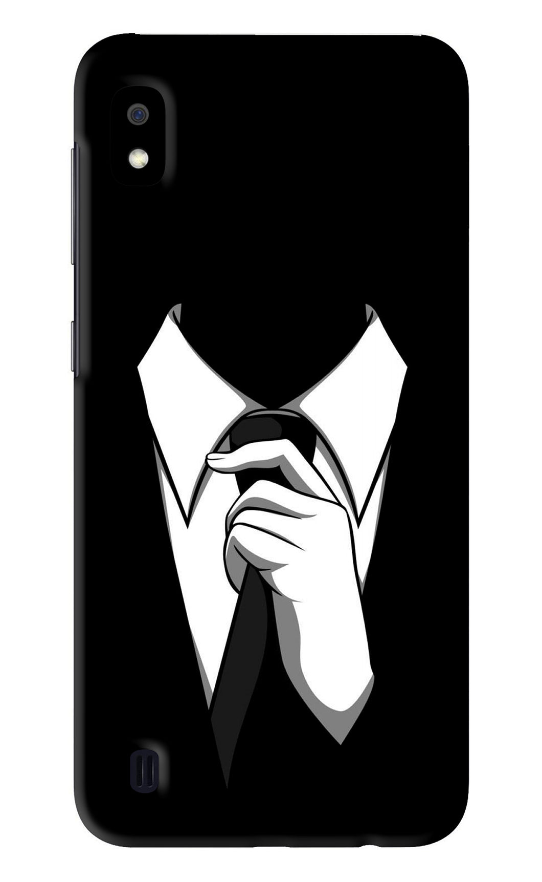 Black Tie Samsung Galaxy A10 Back Skin Wrap