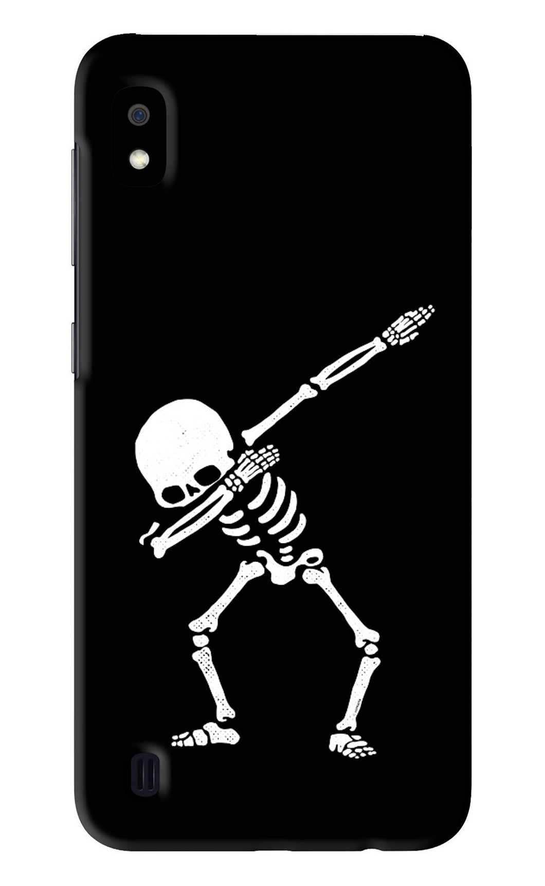 Dabbing Skeleton Art Samsung Galaxy A10 Back Skin Wrap