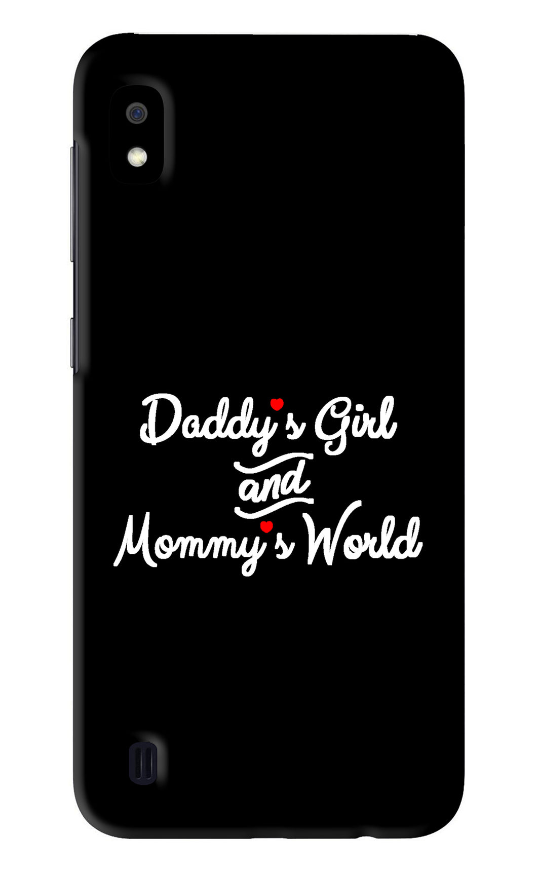 Daddy's Girl and Mommy's World Samsung Galaxy A10 Back Skin Wrap