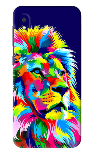 Vector Art Lion Samsung Galaxy A10 Back Skin Wrap