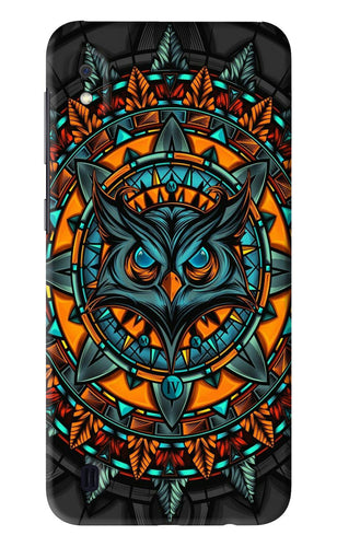 Angry Owl Art Samsung Galaxy A10 Back Skin Wrap