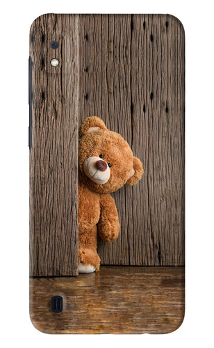 Teddy Wooden Samsung Galaxy A10 Back Skin Wrap