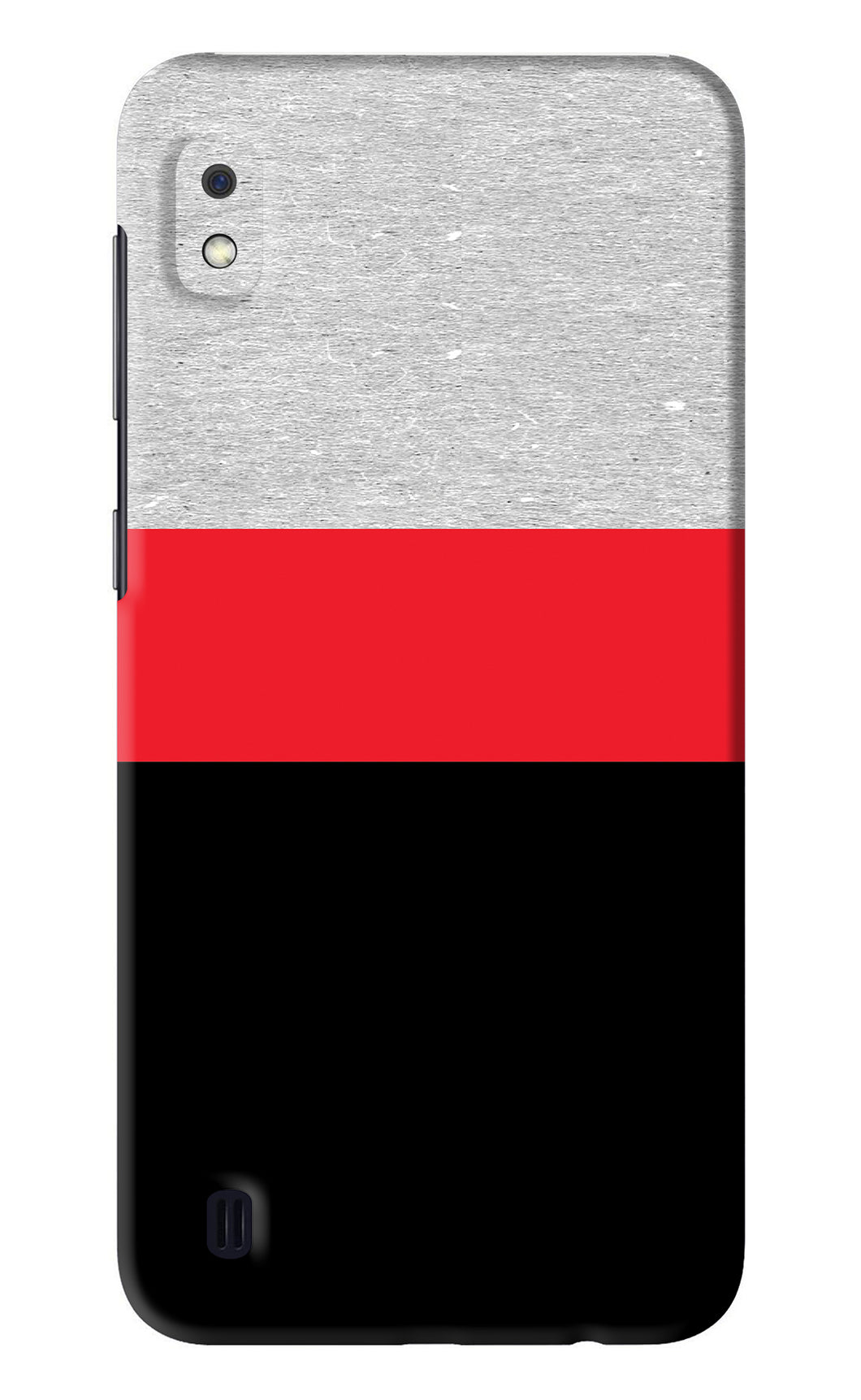 Tri Color Pattern Samsung Galaxy A10 Back Skin Wrap