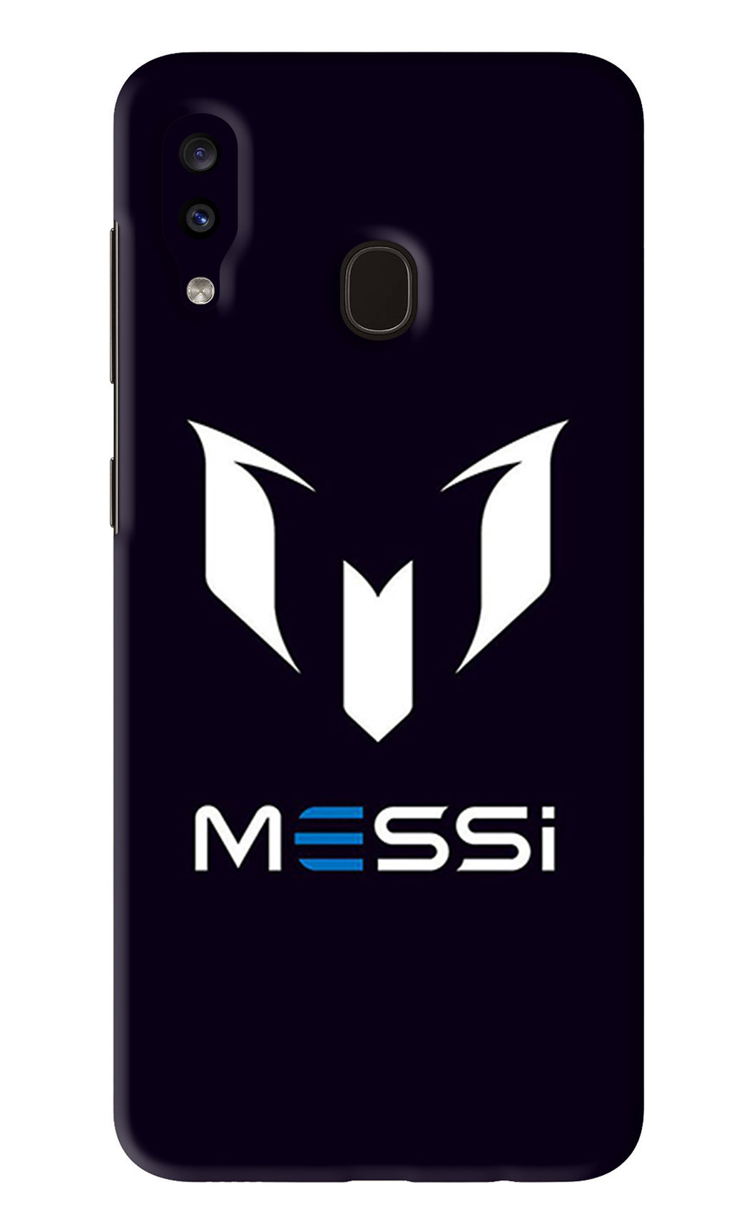 Messi Logo Samsung Galaxy A20 Back Skin Wrap