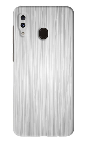 Wooden Grey Texture Samsung Galaxy A20 Back Skin Wrap